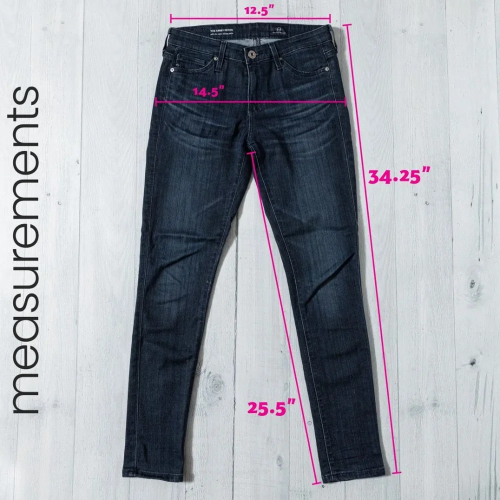 AG Adriano Goldschmied - The Abbey Petite - Skinny Jeans - 24P - Picture 2 of 12